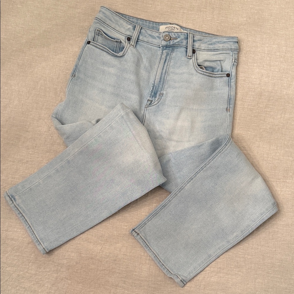 Hidden - Women's Light Blue Straight Leg Jeans